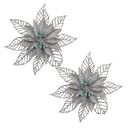 Décoration Kerst (2) Ø 15x2 cm