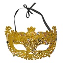 Masque Couleur or 18x8x11 cm