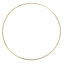 Dekorationsring Goldfarbig Ø 40x1 cm