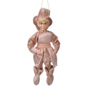 Deko-Anhänger Elfe Rosa Goldfarbig 10x8x28 cm