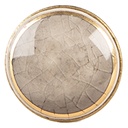 Poignée de porte Gris Coleur Or Ø 3x3 cm / S3 cm