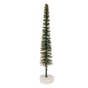 Dekoration Weihnachtsbaum Grün Goldfarbig Ø 5x25 cm