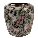 Decorative Vase Grey Pink Ø 25x25 cm