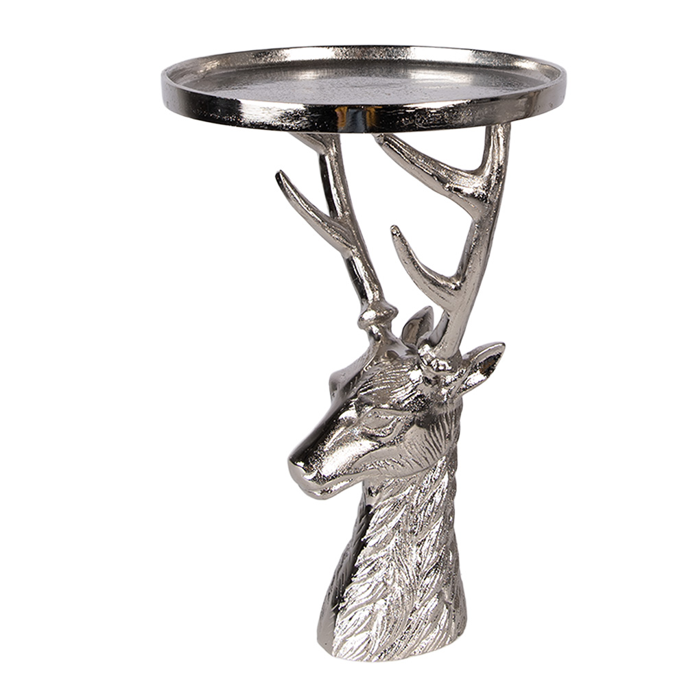 [6AL0085] Schaal op voet Ø 25x38 cm