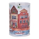 Tirelire Bleu Beige Ø 10x15 cm