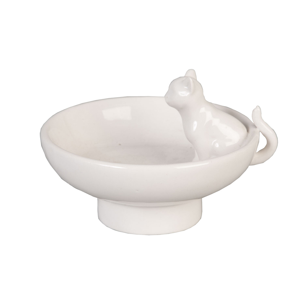 [6CE0278] Bol avec chat 10x8x6 cm