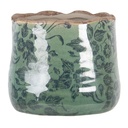 Vaso Porta Pianta Verde Ø 11x10 cm