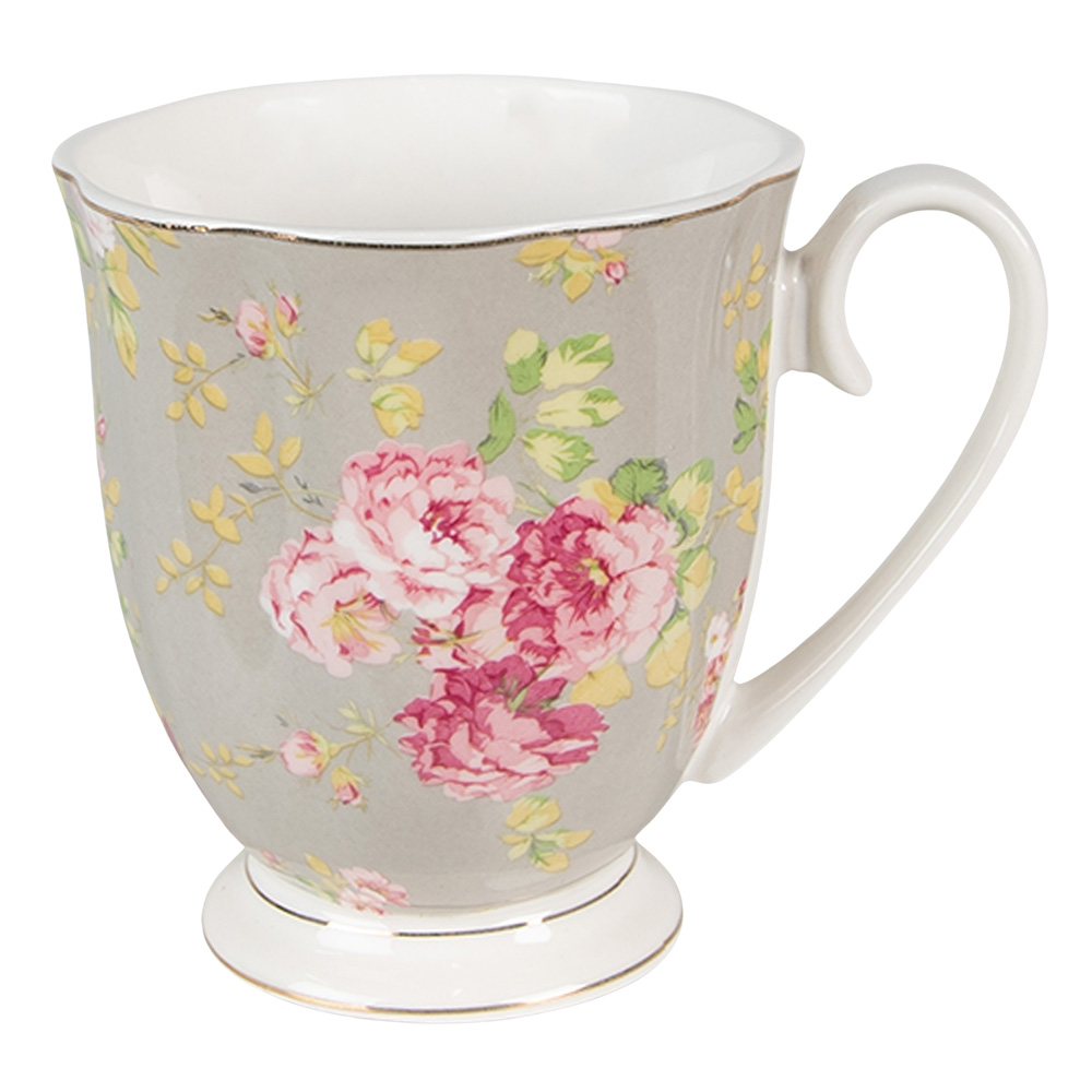 [6CE1295] Tasse Grün, Weiß 11x8x10 cm / 290 ml