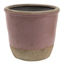 Vaso Porta Pianta Rosa, Beige Ø 19x19 cm