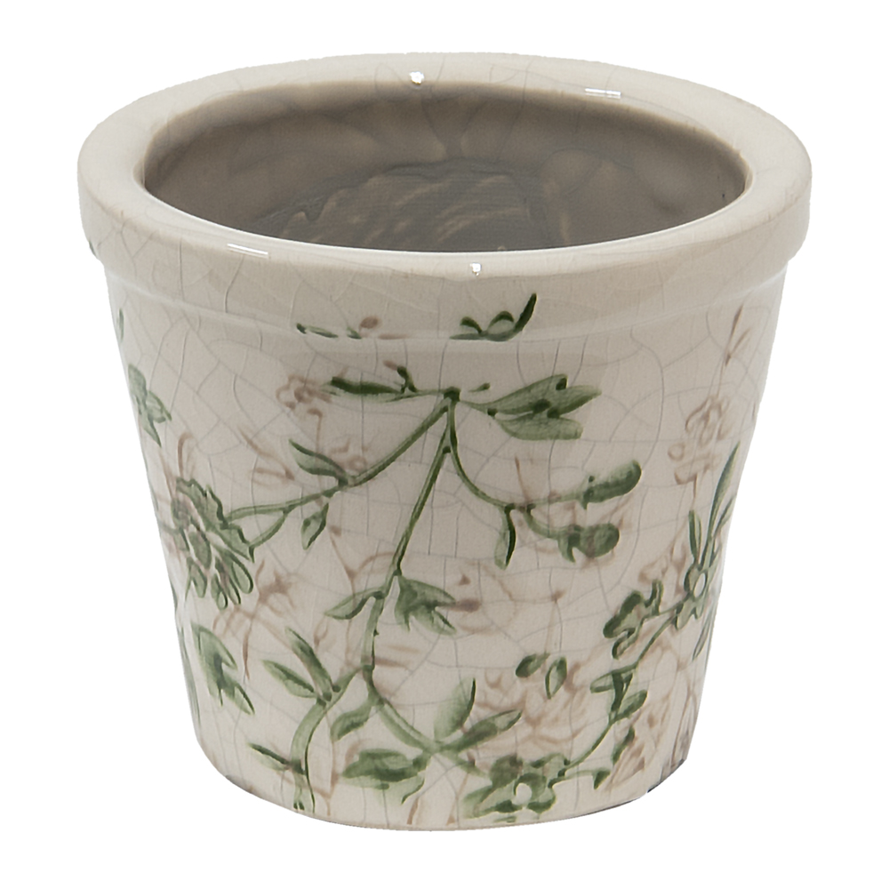 [6CE1457XS] Decoratie bloempot Ø 8x7 cm