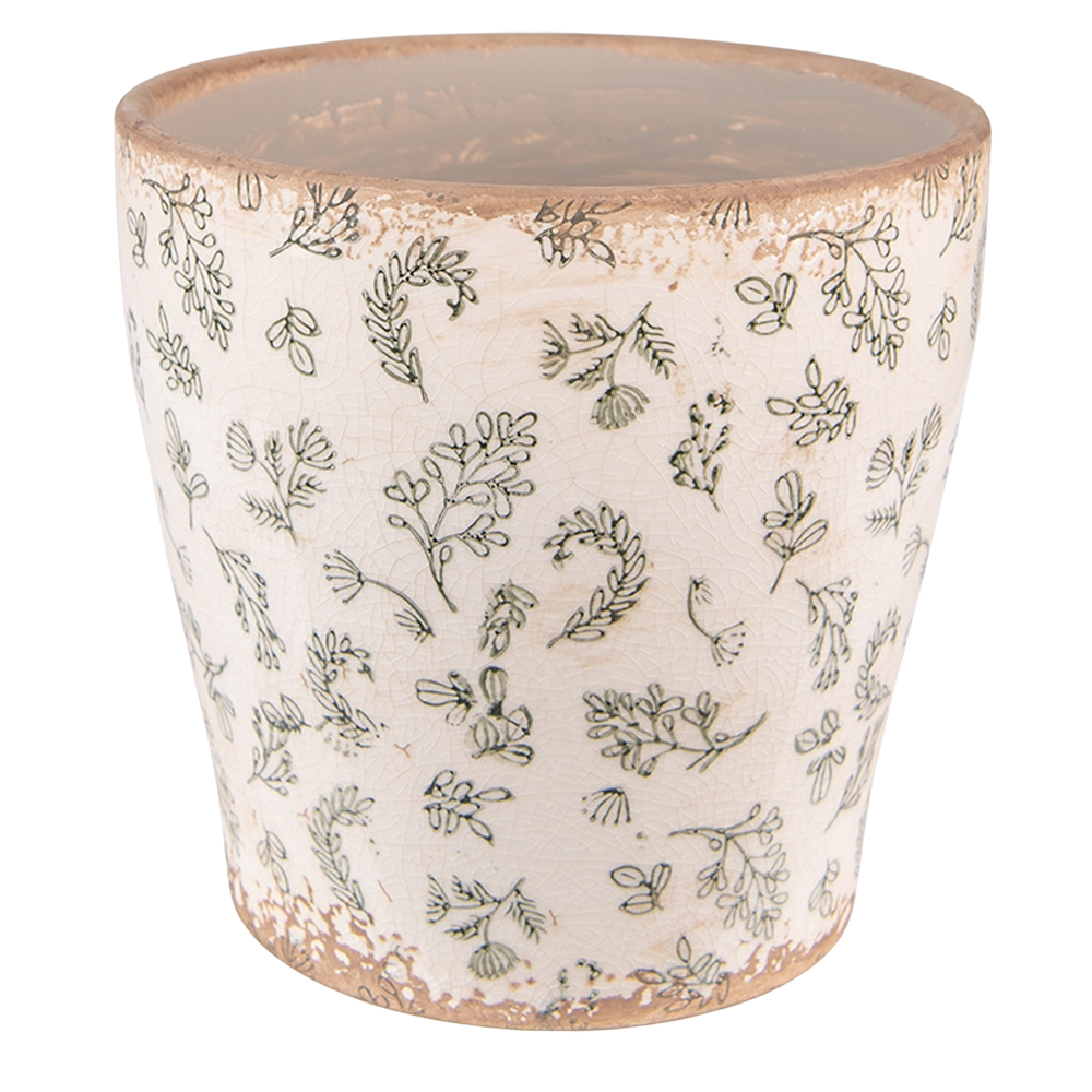 [6CE1545L] Decoratie bloempot Ø 17x16 cm