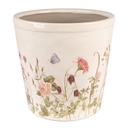 Vaso Porta Pianta Rosa, Beige Ø 21x19 cm