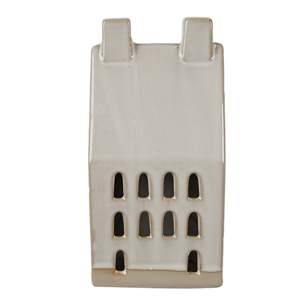 [6CE1591M] Decorazione casa con LED Beige 8x6x15 cm