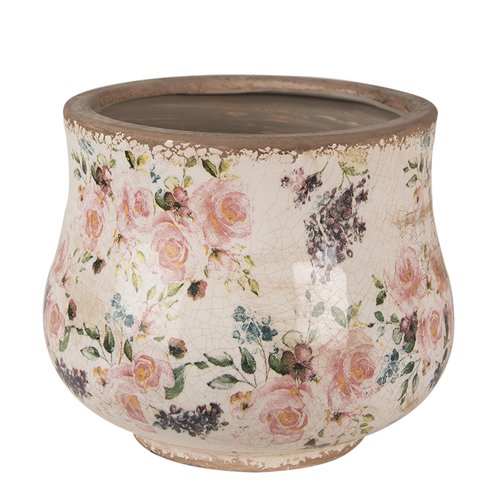 [6CE1612M] Decoratie bloempot Ø 18x15 cm