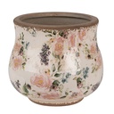 Pot de fleurs d'intérieur Beige Rose Ø 16x14 cm