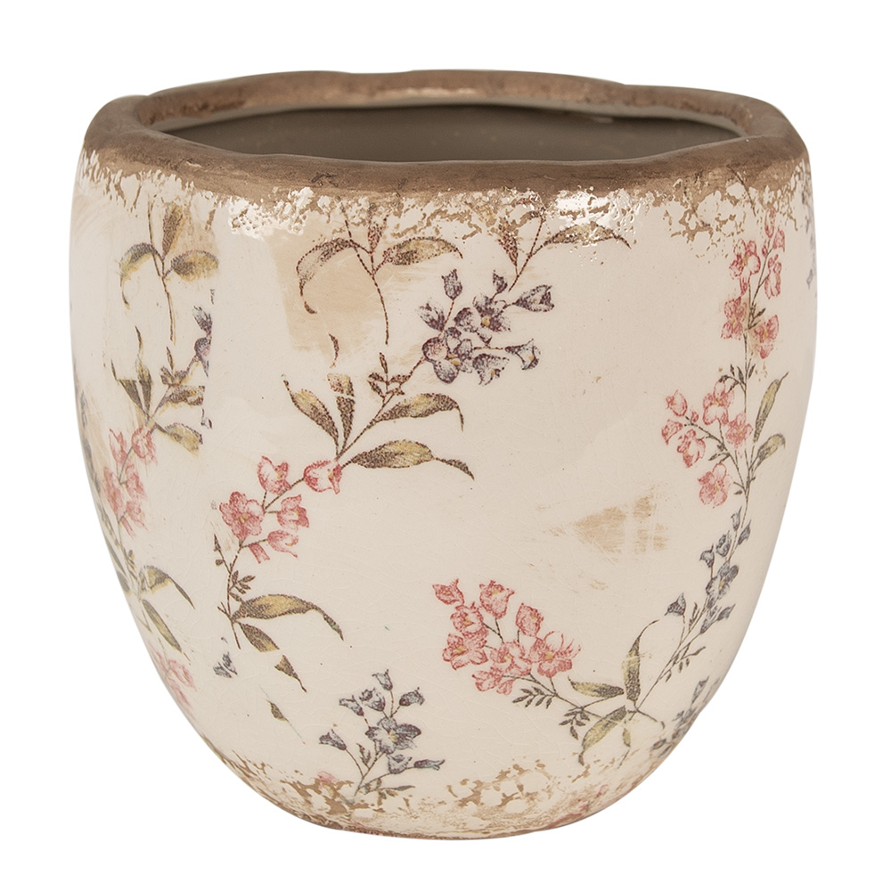 [6CE1615M] Decoratie bloempot Ø 14x14 cm