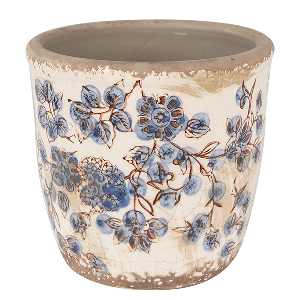 [6CE1619XS] Decoratie bloempot Ø 11x10 cm