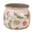 Decoratie bloempot Ø 16x13 cm