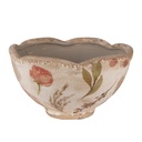 Flower Pot Inside Beige Pink Ø 16x9 cm