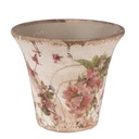 Flower Pot Inside Beige Pink Ø 13x11 cm