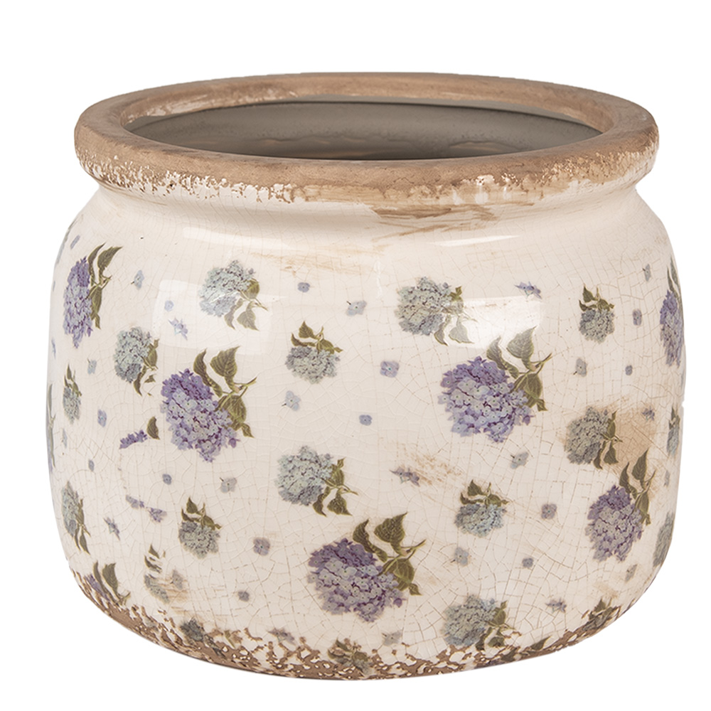 [6CE1639L] Decoratie bloempot Ø 20x15 cm