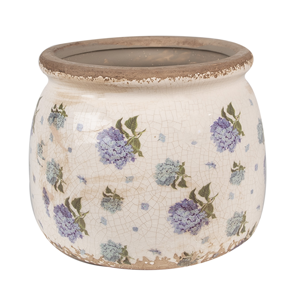 [6CE1639M] Decoratie bloempot Ø 16x13 cm