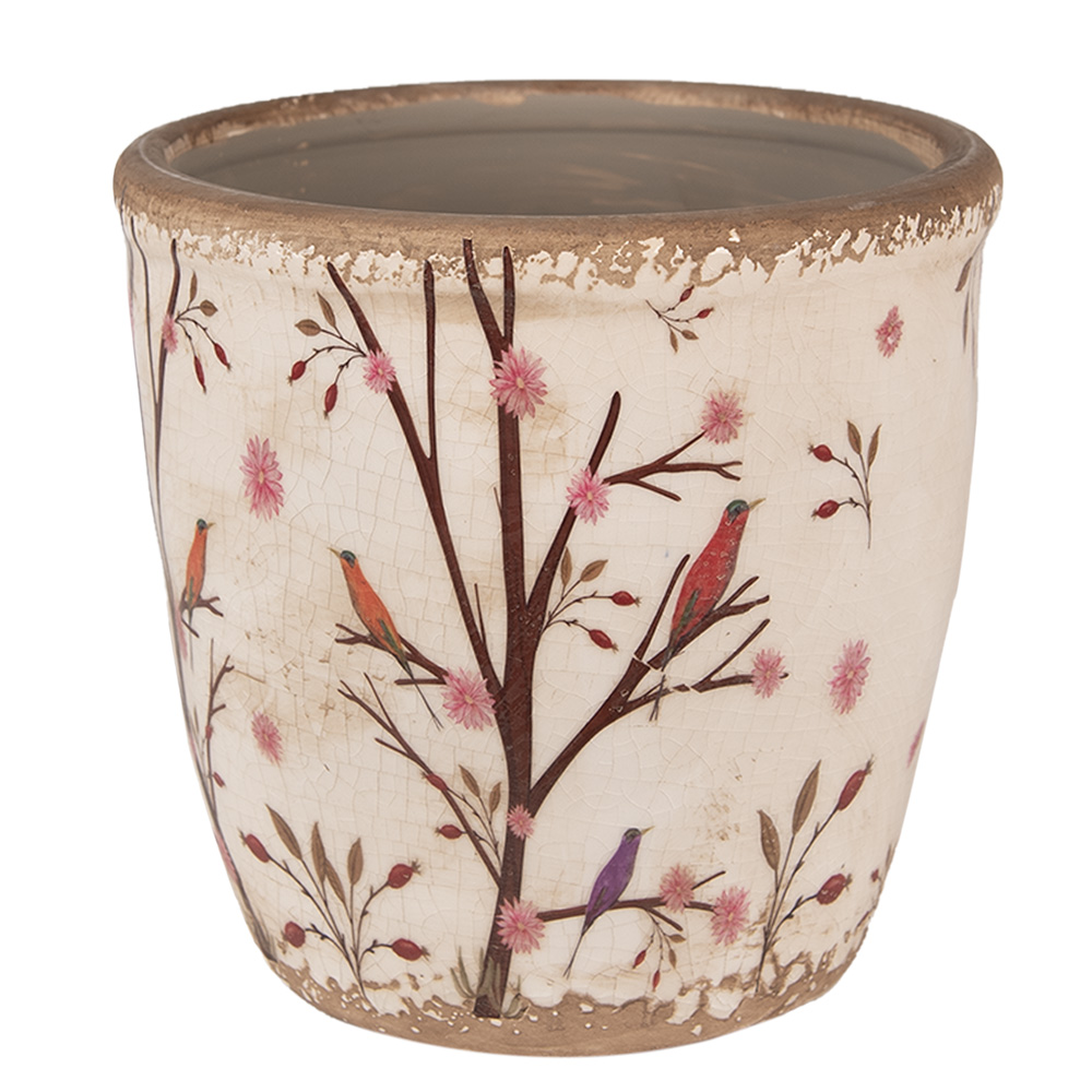 [6CE1641L] Decoratie bloempot Ø 16x16 cm