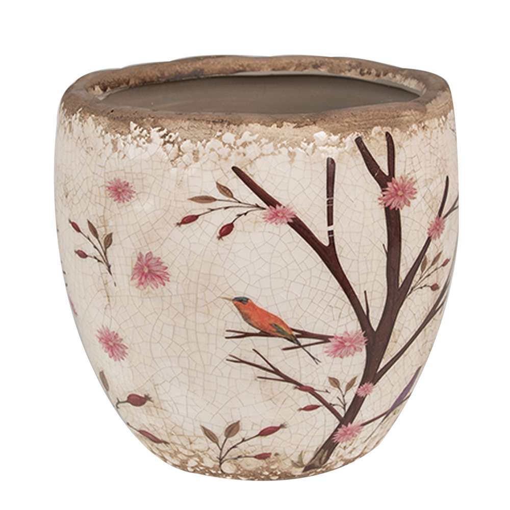 Decoratie bloempot Ø 14x14 cm