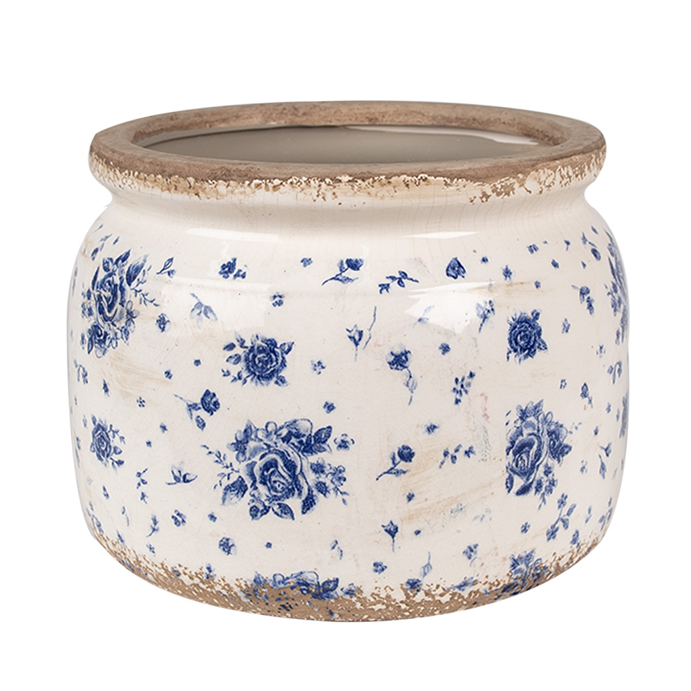 [6CE1659L] Decoratie bloempot Ø 20x15 cm