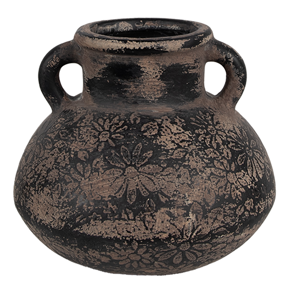 [6CE1711] Decoratie bloempot Ø 15x13 cm