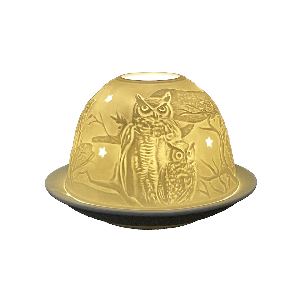 Waxinelichthouder Ø 12x8 cm