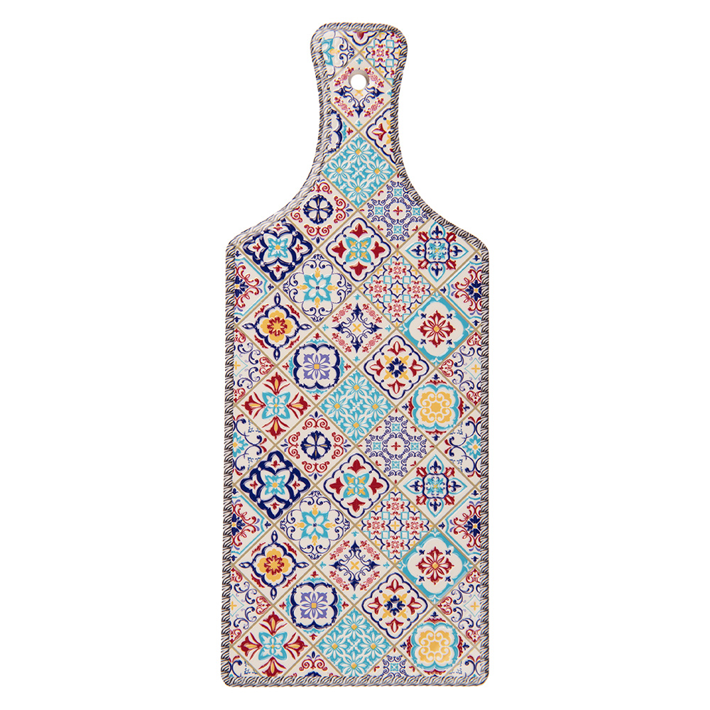 [6CE2058] Pfannenuntersetzer Blau 12x30x1 cm