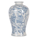 Vaso Bianco Blu Ø 17x32 cm