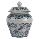 Decorazione pot met deksel Ø 9x13 cm