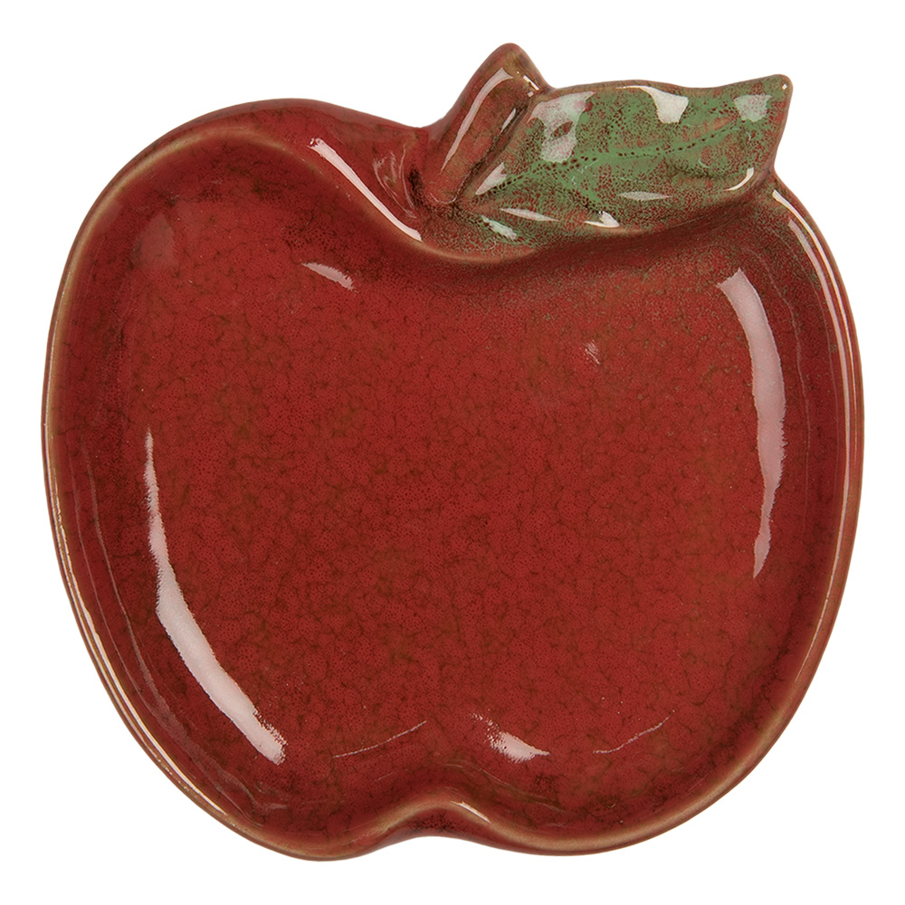[6CE2153] Schaaltje appel 13x13x2 cm