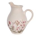 Brocca Decorativa Beige Rosa  21x16x25 cm