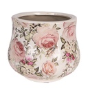Blumentopf für Innen Beige Rosa Ø 18x15 cm