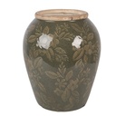 Vaso Verde Marrone Ø 16x20 cm
