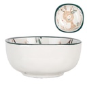 Soup Bowl Beige Brown 10x10x5 cm / 125 ml