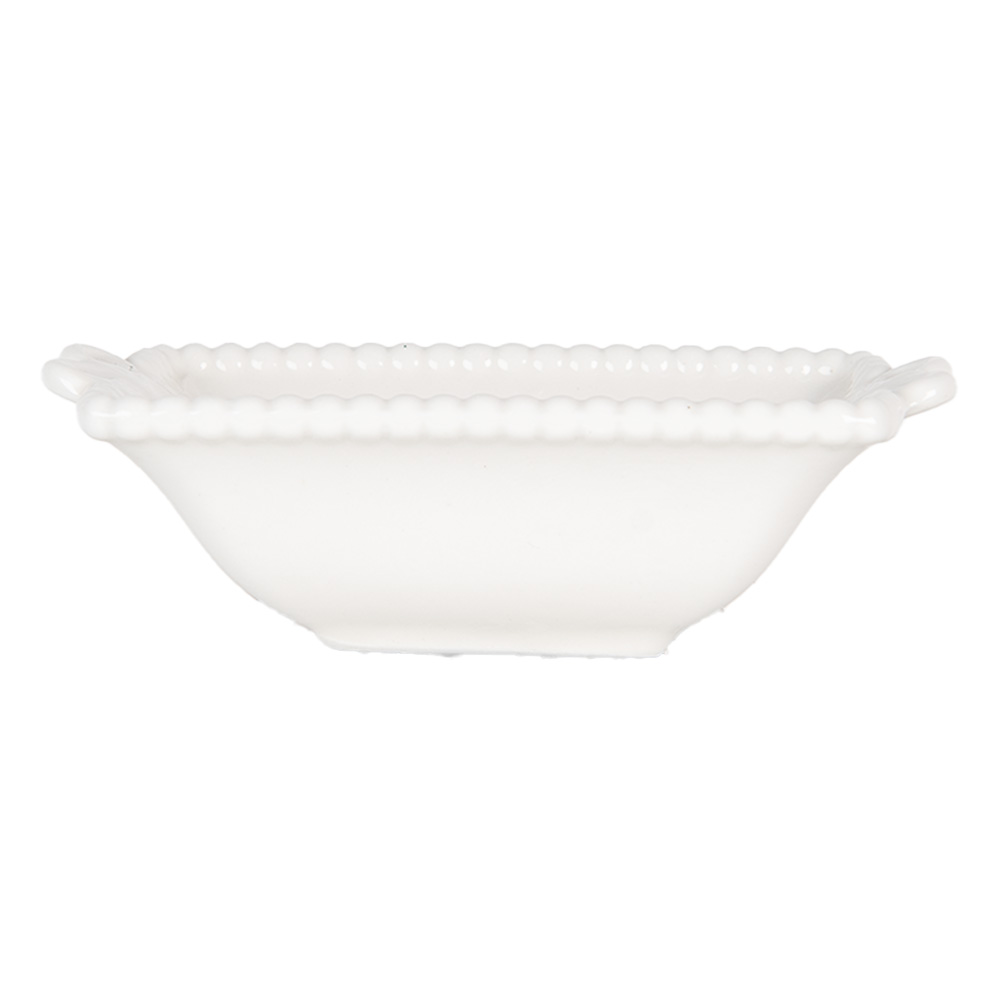 [6CEBO0201S] Bowl White 9x6x3 cm / 25 ml