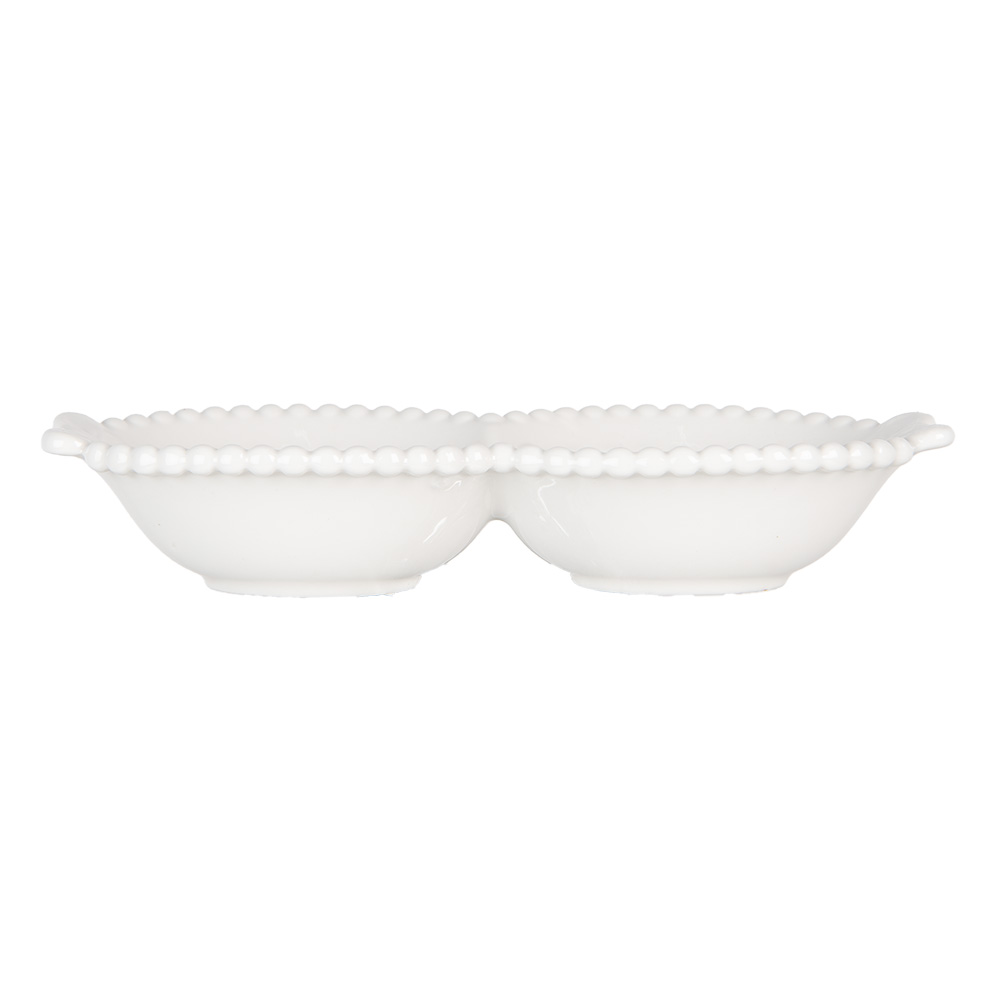 [6CEBO0202L] Bowl White 25x7x3 cm / 100 ml