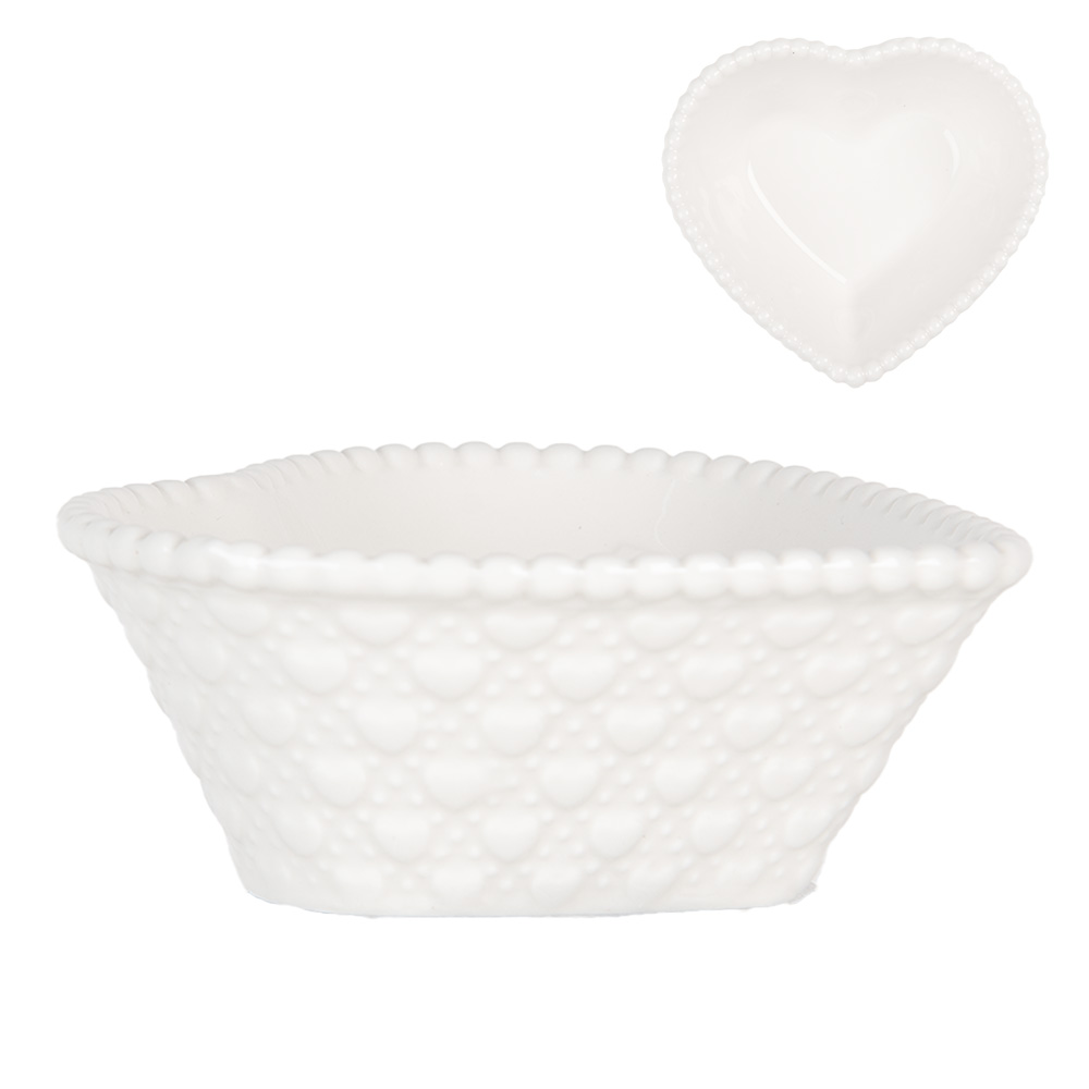 [6CEBO0203M] Bowl White 10x9x4 cm / 75 ml