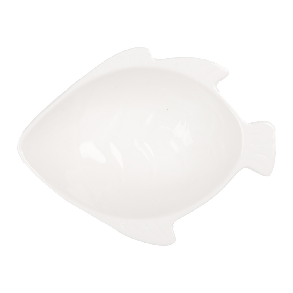 [6CEBO0206] Scodella Pesce Bianco 12x9x4 cm / 75 ml