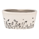 Decoratie Vaso per fiori 27x13x14 cm