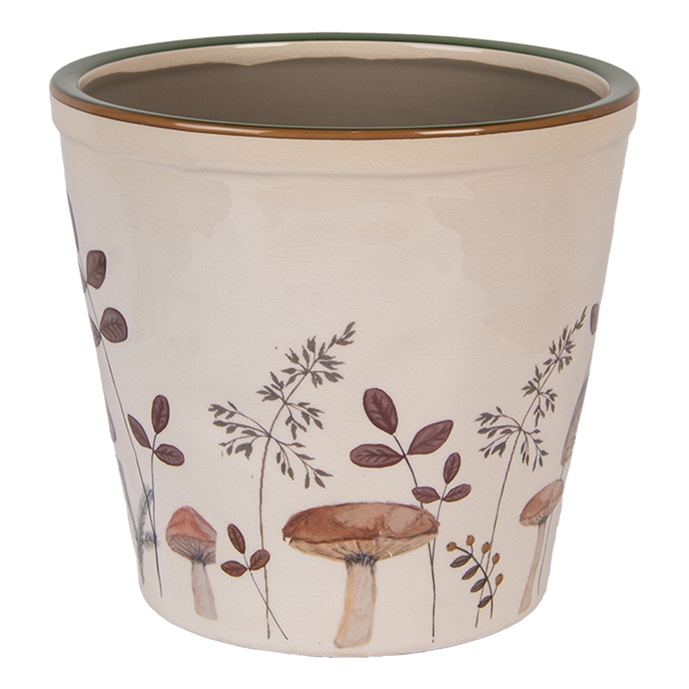 [6CELFJ0001XL] Decoratie bloempot Ø 21x20 cm
