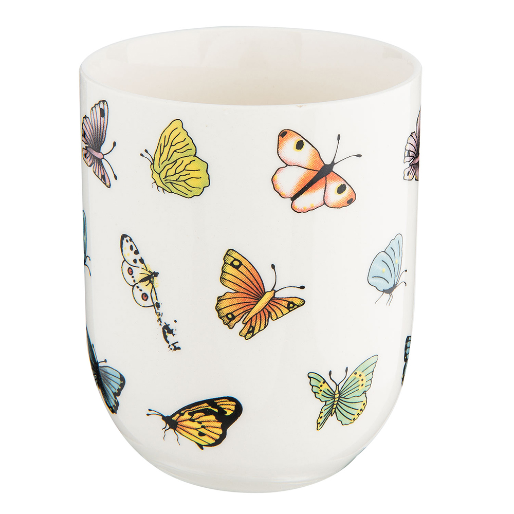 [6CEMU0025] Mug Beige Ø 6x8 cm / 100 ml