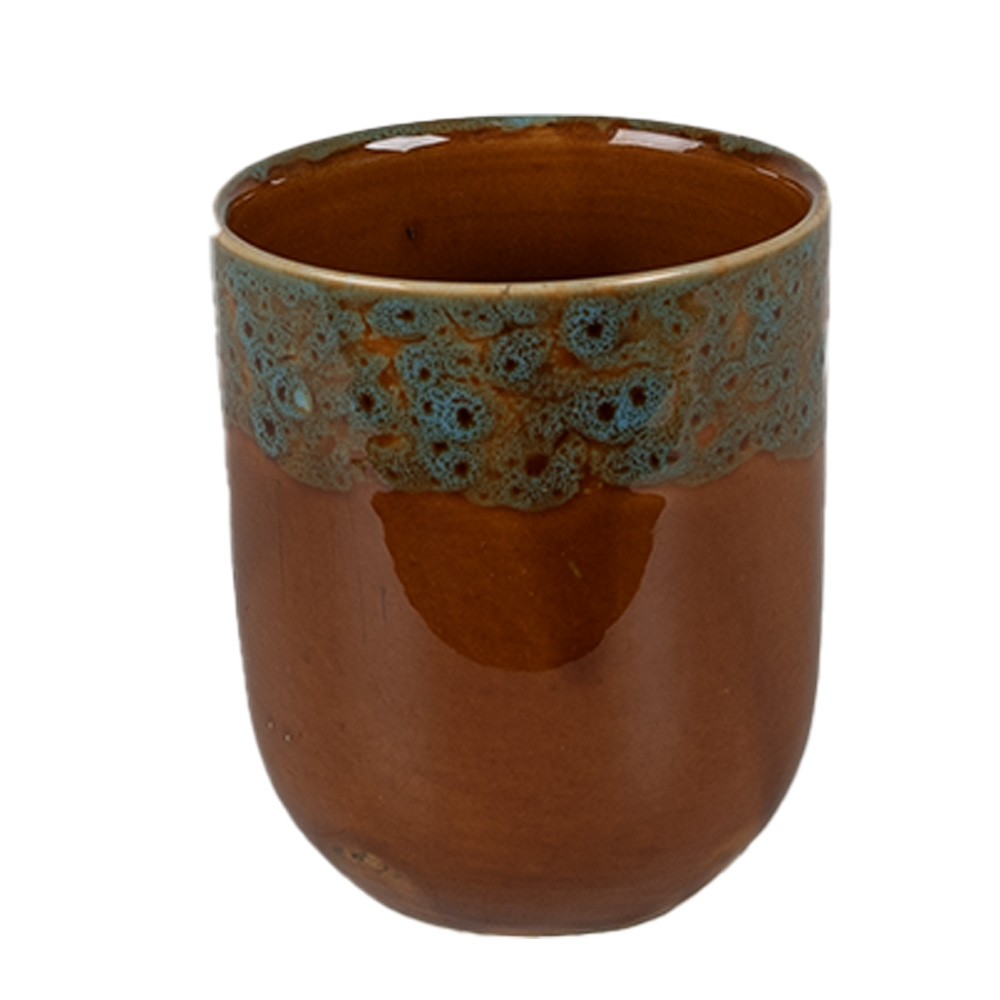 [6CEMU0137] Mug Marron Ø 7x8 cm / 150 ml