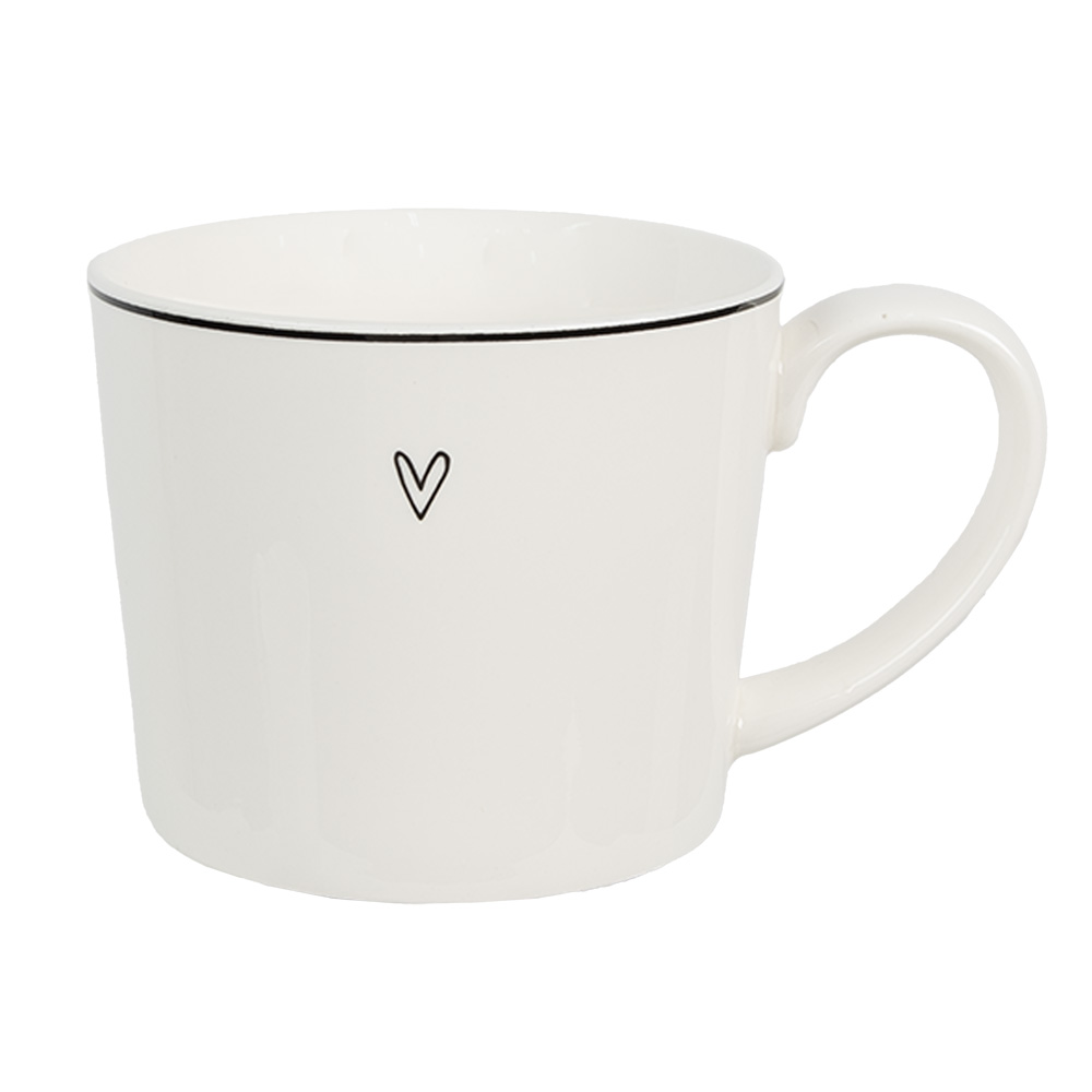 [6CEMU0142] Tazza Bianco 12x8x7 cm / 275 ml