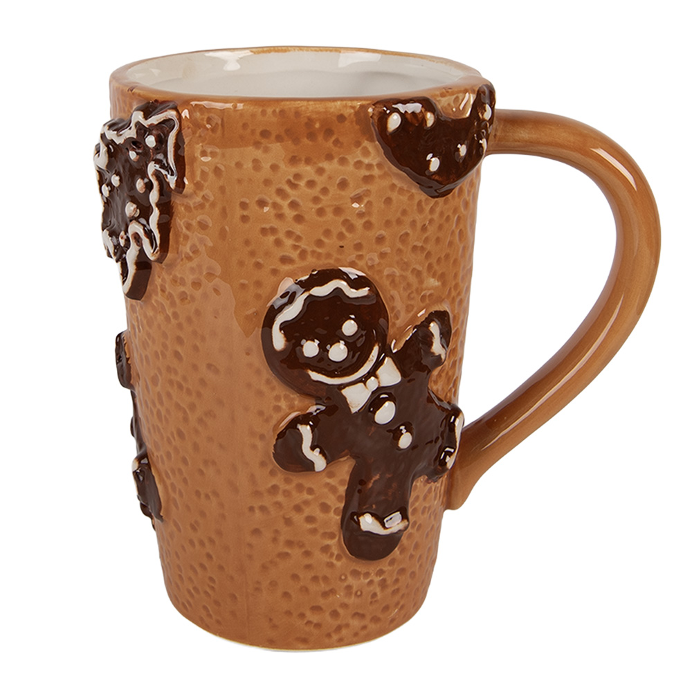 [6CEMU0210] Tazza Marrone Beige 14x10x15 cm / 575 ml