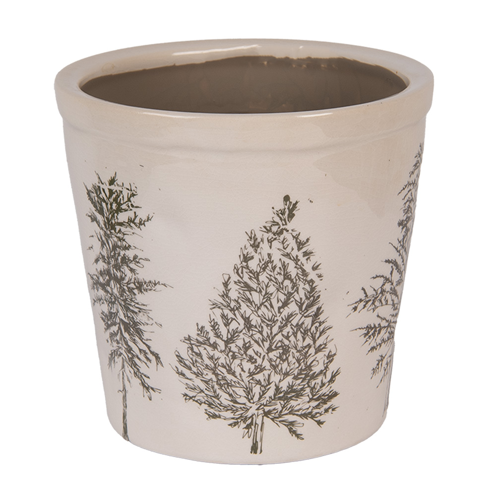 [6CENPT0001L] Decoratie bloempot Ø 17x16 cm